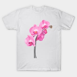 Watercolor orchid T-Shirt